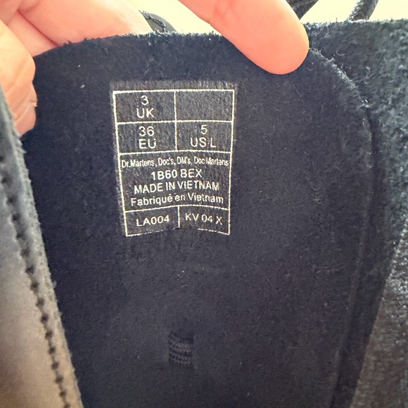 Dr Marten 1B60 Bex Black Boots - Picture 5 of 10